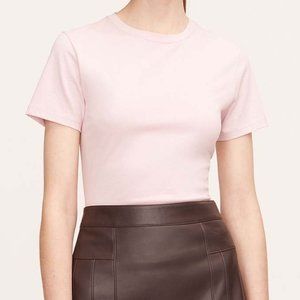 NWT Rebecca Taylor | Light Pink Essential Short-Sleeve Tee - S